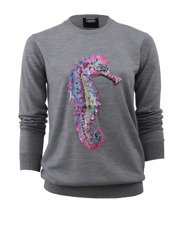 Sequin Seahorse Jumper