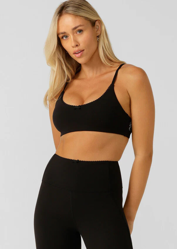 Lorna Jane Sweet Thing All Day Sports Bra - Black