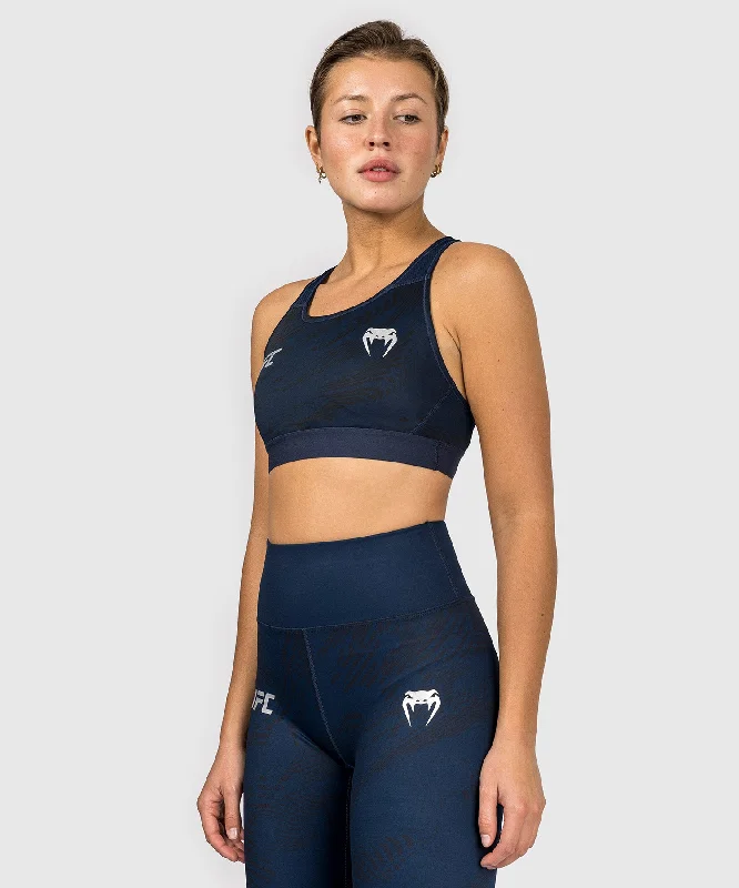 UFC Fusion by Venum Fight Week Women’s Sports Bra - Oceanic Blue