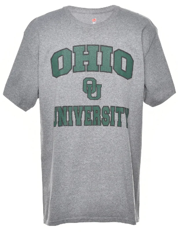 Ohio University Printed T-shirt - L