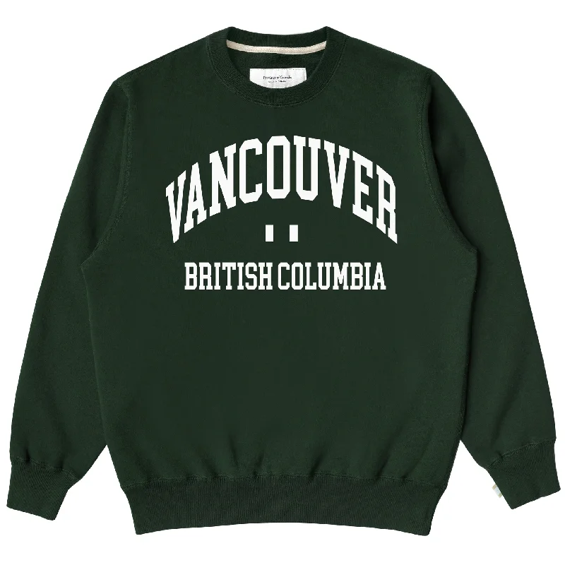 Vancouver Fleece Sweatshirt Forest - Unisex