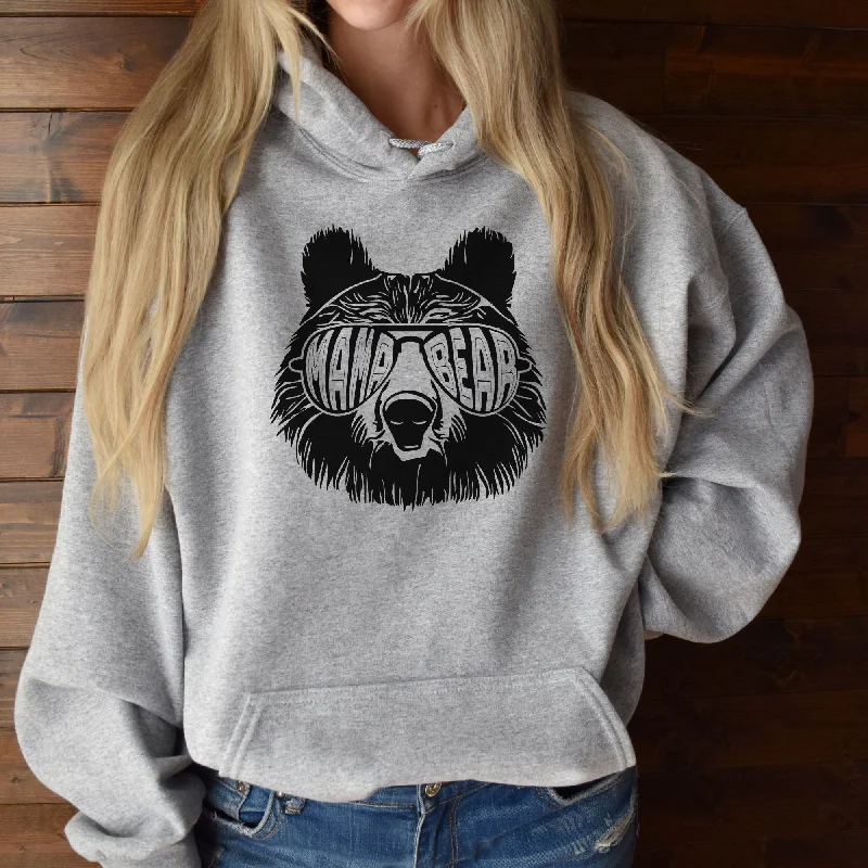 Mama Bear Gildan Crewneck or Hoodie Sweatshirt *UNISEX FIT*