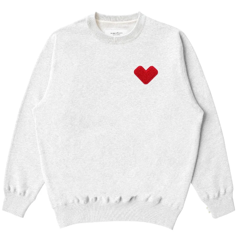 Heart Sweatshirt Cloud - Unisex