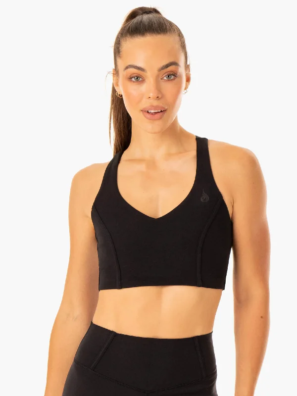 Form Sports Bra - Black