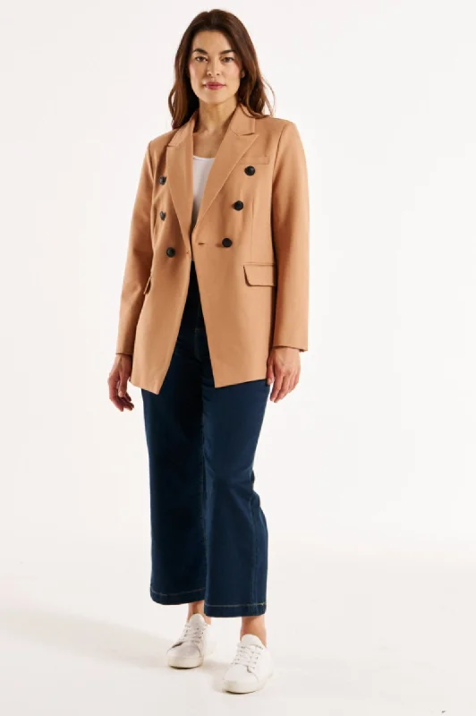 Kaisley Blazer - Tan