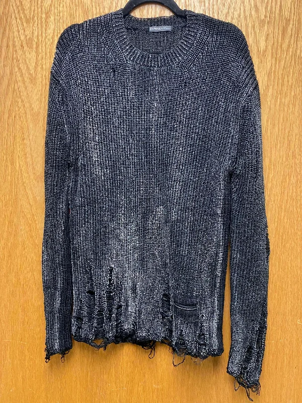 Black Grunge Sweater - One Size