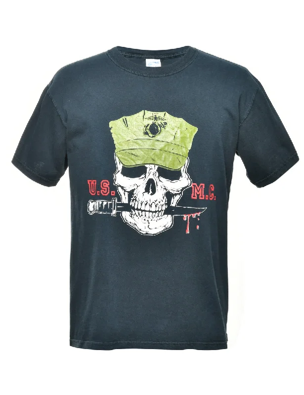 US Marine Corps Printed T-shirt - M