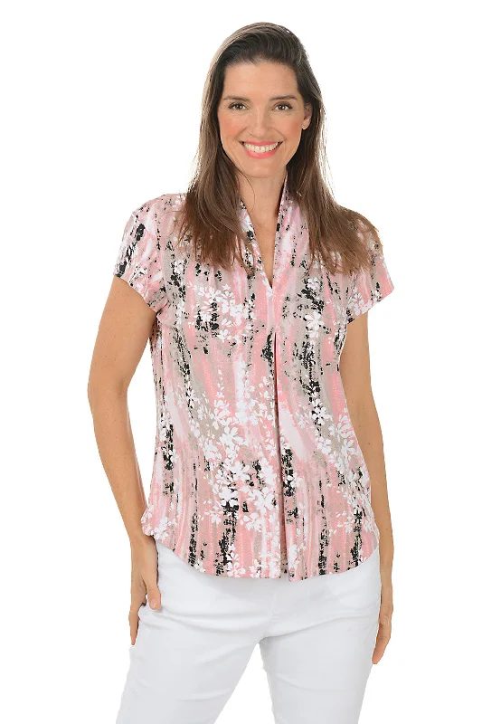 Calypso Floral Cap Sleeve Top